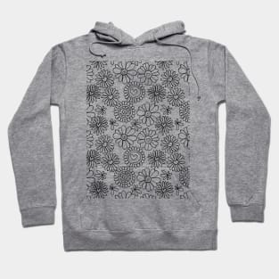 Doodle floral pattern Hoodie